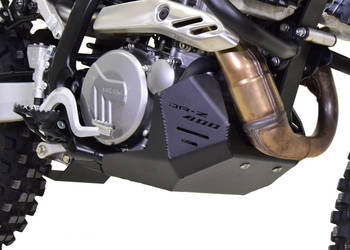 Osłona silnika do SUZUKI DR-Z 4S - aluminiowa czarna