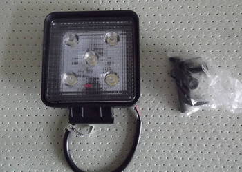 Lampa robocza prostokątna 5 LED 12V-24V 5 x 3W