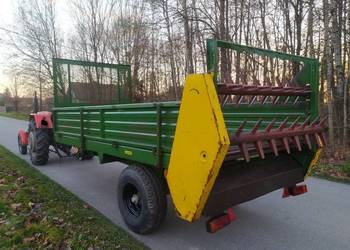 Rozrzutnik Obornika 3.5t Czarna Białostocka AGROMET najnowszy model zielony