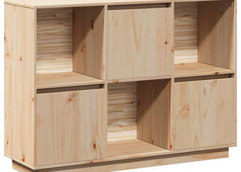 Szafka 1105x35x80 cm lite drewno sosnowe WM-814354
