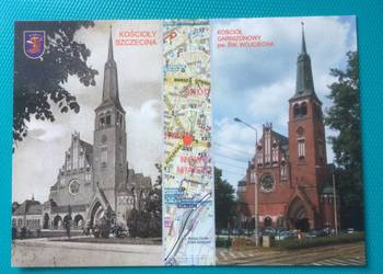 ( 917. ) Kościoły Szczecina Widok Z Lat 1918 I 2005