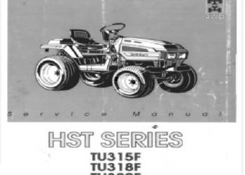 ISEKI TU315F TU318F TU320F instrukcja obsługi