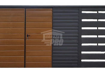 Schowek Domek Ogrodowy 4x3m + wiata 2m Brama okno dach rynna GP616