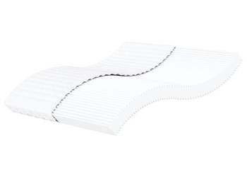 vidaXL Materac piankowy, biały, 200x200 cm,(SKU:356348)