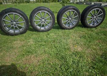 Koła zimowe 18 cali 5x112 Opony 245/45 7.5mm