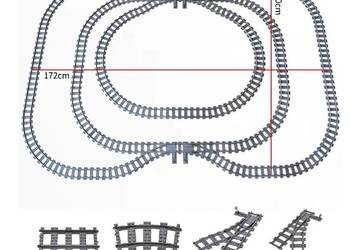 Tory do kolejek Lego, Mould King - Bardzo duży zestaw