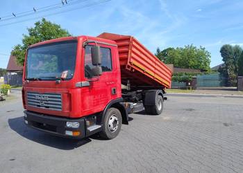 man 12.210 wywrotka  , 7300kg ladownosci