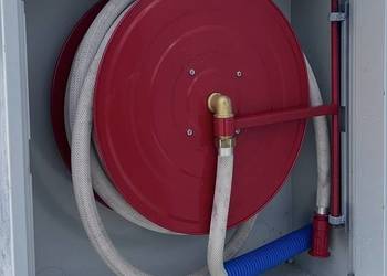 Wąż półsztywny 30m na bębnie z prostownicą