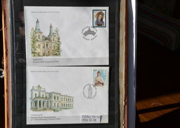 Znaczki. Papież Jan Paweł II FDC Polska XVI Fi 3630/3631 Ks Chrostowski 287