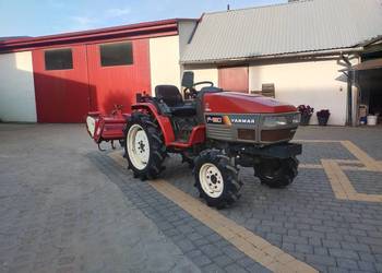 Yanmar f180 4x4 plus glebogryzarka mini traktorek,ciągniczek