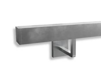 Poręcz Schodowa Ścienna KWADRATOWA Stal Nierdzewna Barierka Schody 290cm