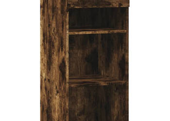Szafka przydymiony dąb 40x425x93 cm materiał drewnopochodny WM-846317