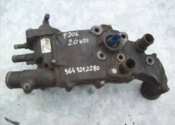 Peugeot 206 2.0 HDI Obudowa termostatu 9643212280