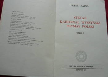 Książka Kardynał Wyszyński