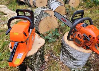 Wycinka drzew małych średnich pod budowe / cięcie drzewa / DOJAZD