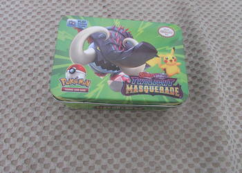 puszka Pokemon metalowa scarlet&violet twilight masquerade