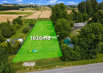 Działka 1826 m² z warunkami zabudowy | Nowosiółki