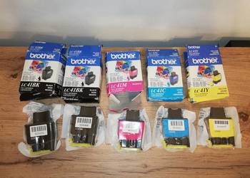 Tusze Brother do drukarek 5 sztuk - Tanio