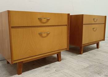 stare szafki nocne nakastliki vintage design Niemcy  lata 80-te