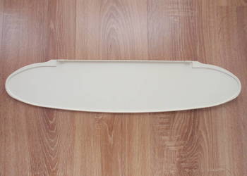 Półka łazienkowa plastikowa biała