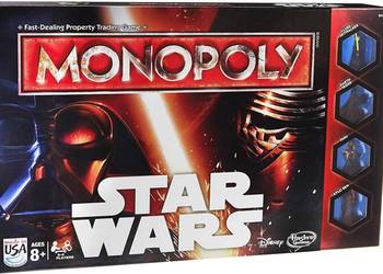 Star Wars Monopoly. Gra planszowa, planszówka - Hasbro
