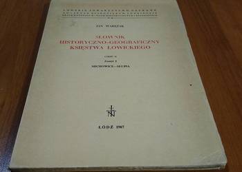 Słownik historyczno geograficzny księstwa łowickiego część II z 1-2 Warężak
