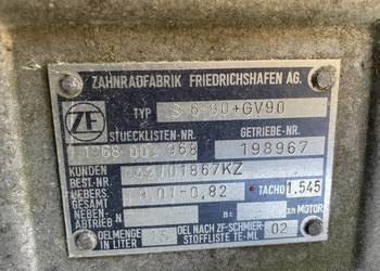 Skrzynia biegów ZF S6-90+GV90
