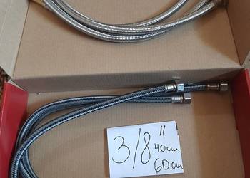 Wężyki do bateri do zlewu i łazienki.