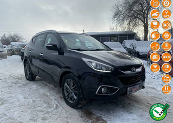 Hyundai ix35 2.0crdi automat 4x4 skóry ledy Navi kamera lift piękny 1.rok …