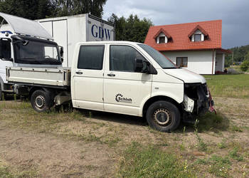 VW T5 Transporter Doka 1.9 TDI 102 KM | 5 Osób | Paka Aluminiowa | 2008 R.