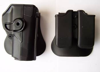 Kabura taktyczna na pistolet i magazynki do Beretta PX4.