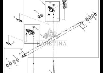 RE552368 John Deere 8345R - Ramię wahacza