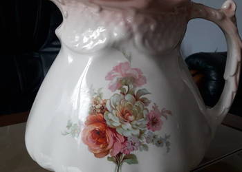 Duży ceramiczny dzban w stylu wiktoriańskim - Anglia. Duży ceramiczny dzban w stylu wiktoriańskim - Anglia.