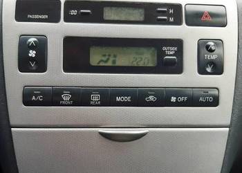 Panel sterowania klimatyzacją Toyota Corolla E12 po lifcie.