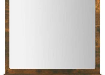 vidaXL Lustro łazienkowe, przydymiony dąb, 40x10,5x37 cm(SKU:815633)