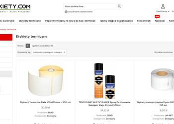 Sklep internetowy www.etykiety.com