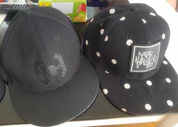 CZAPKA CROPP Snapback płaski daszek z daszkiem czarna STREETWEAR unisex
