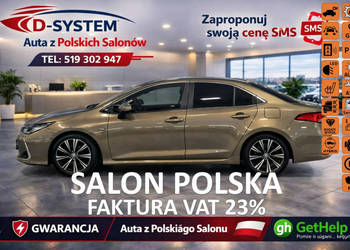 Toyota Corolla 23 Salon Polska 1.8 HYBRID 1wł z Pakietem TECH Zimowy Bezwy…