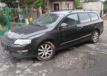 VW PASSAT B6, 2.0 TDI, 6 bieg, silnik BMP, Lakier LC8Z  całe auto na części