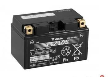 Akumulator motocyklowy YUASA YTZ10S Wet Charge 9,1Ah 190Ah