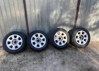 Felgi aluminiowe 15” + opony 195/65 R15 – komplet