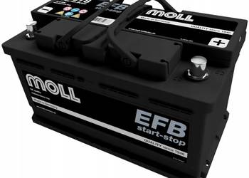 Akumulator Moll EFB 78Ah 740A 82078