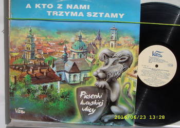 Plyta winylowa LP, folk ; A KTO Z NAMI TRZYMA SZTAMY.