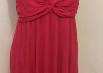 różowa sukienka plażowa