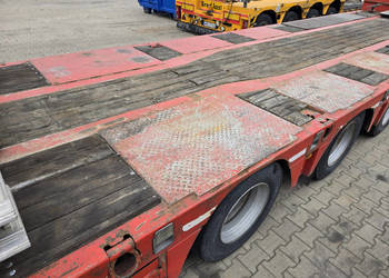 Naczepa niskopodwoziowa KASSBOHRER LB3E (ładowność 33 600 kg, DMC 48 t, 20…