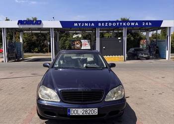 Mercedes w220 benzyna gaz
