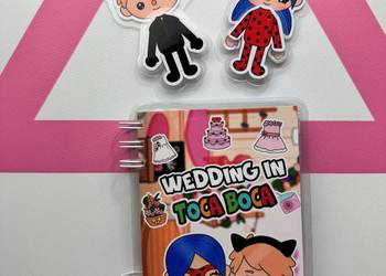 Gra na rzepy “ Wedding in Toca Boca” - Ślub Lady Bug i Kota