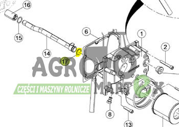 0011455850, 11455850 PIERŚCIEŃ USZCZELNIAJĄCY CLAAS