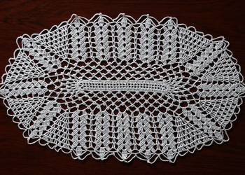 Serwetka szydełkowa 39x24cm (S134)