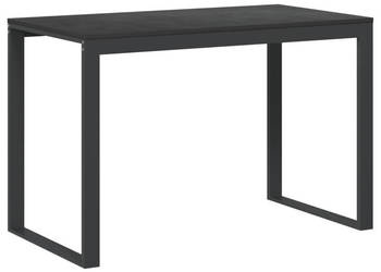 Biurko komputerowe czarne 110x60x73 cm płyta wiórowa WM-30196